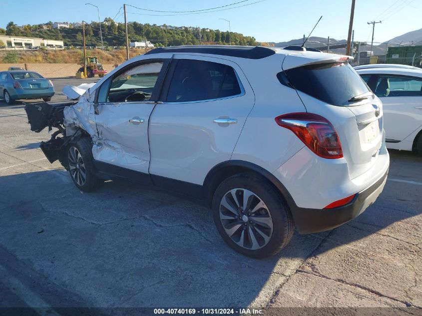 2019 Buick Encore Fwd Essence VIN: KL4CJCSM2KB891731 Lot: 40740169