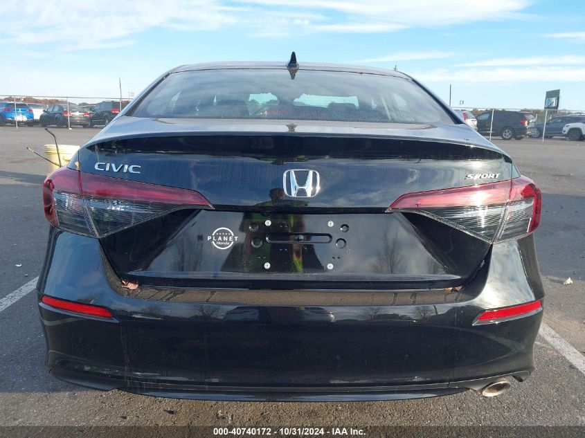 2025 Honda Civic Sport VIN: 2HGFE2F57SH509609 Lot: 40740172