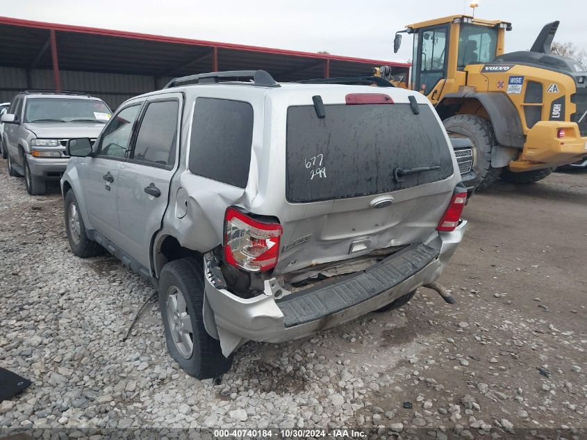 2010 Ford Escape Xlt VIN: 1FMCU9D79AKC59018 Lot: 40740184