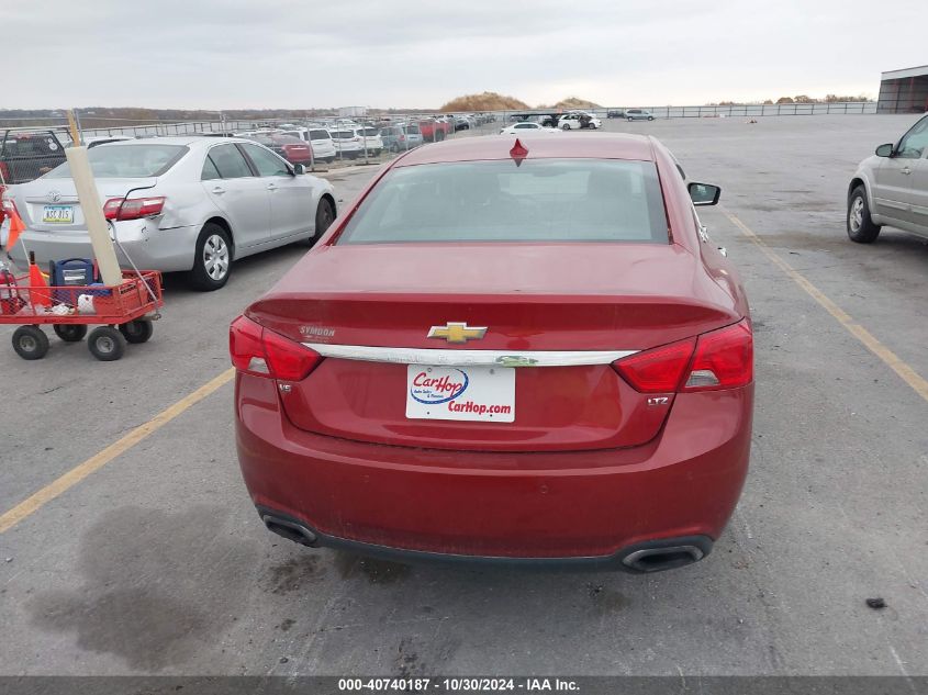 2015 Chevrolet Impala 2Lz VIN: 2G1165S3XF9115039 Lot: 40740187