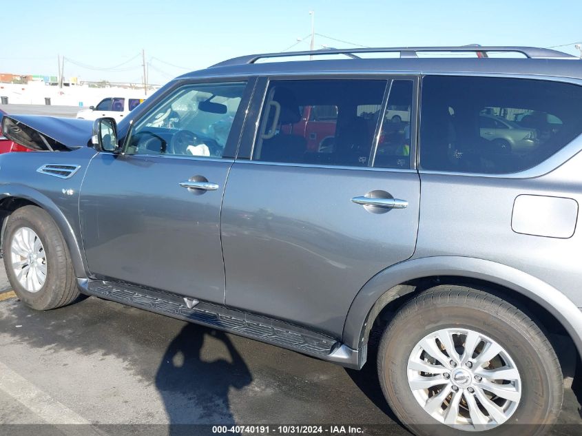 2019 Nissan Armada Sv VIN: JN8AY2NC7K9584444 Lot: 40740191