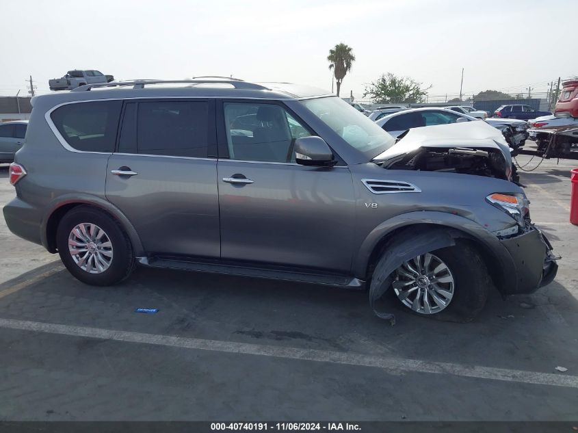 2019 Nissan Armada Sv VIN: JN8AY2NC7K9584444 Lot: 40740191