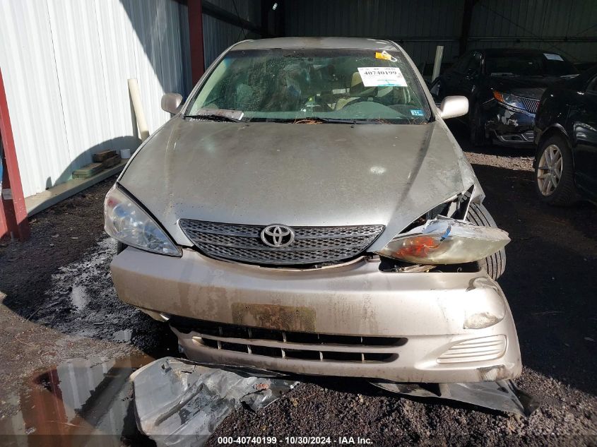 2002 Toyota Camry Le VIN: 4T1BE32K02U574633 Lot: 40740199