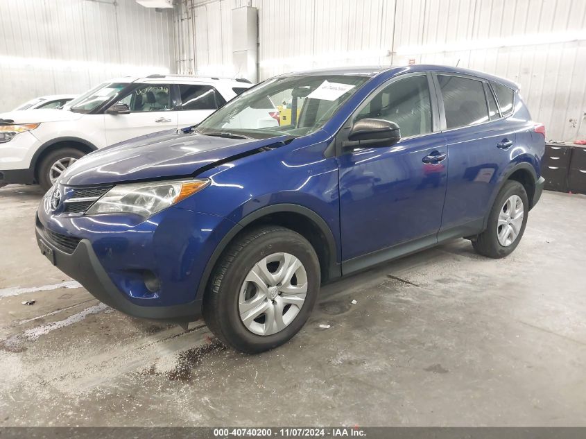 VIN 2T3BFREV4FW357329 2015 Toyota RAV4, LE no.2