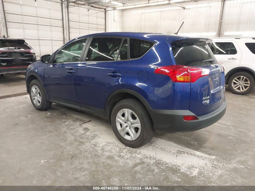 VIN 2T3BFREV4FW357329 2015 Toyota RAV4, LE no.3