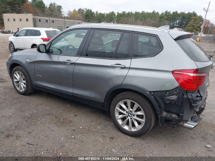 2014 BMW X3 xDrive28I VIN: 5UXWX9C57E0D42037 Lot: 40740210