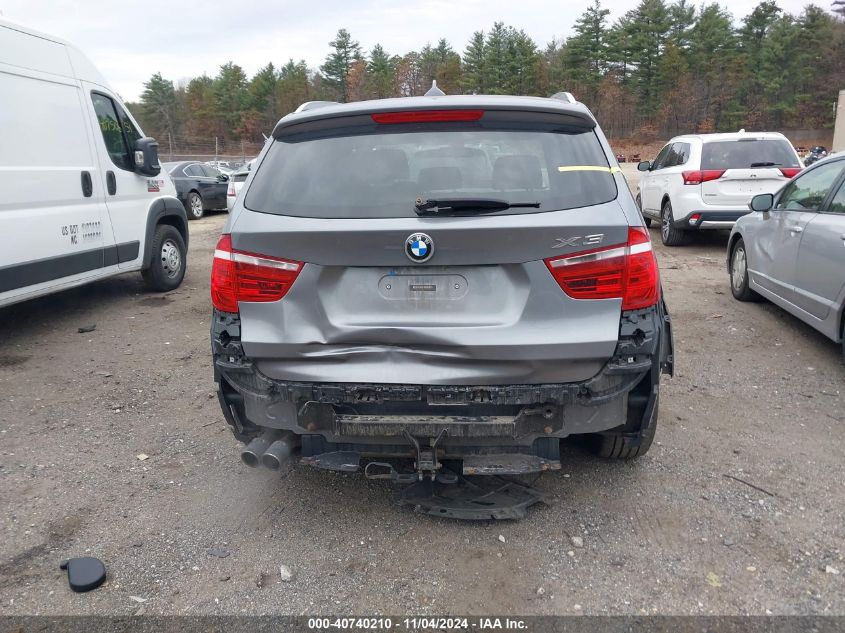 2014 BMW X3 xDrive28I VIN: 5UXWX9C57E0D42037 Lot: 40740210