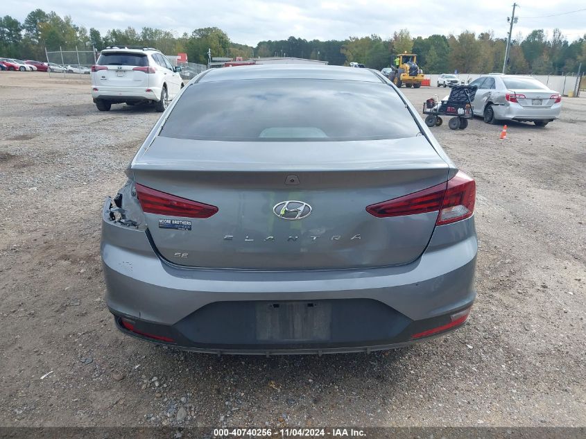 2019 Hyundai Elantra Se VIN: KMHD74LF6KU777505 Lot: 40740256