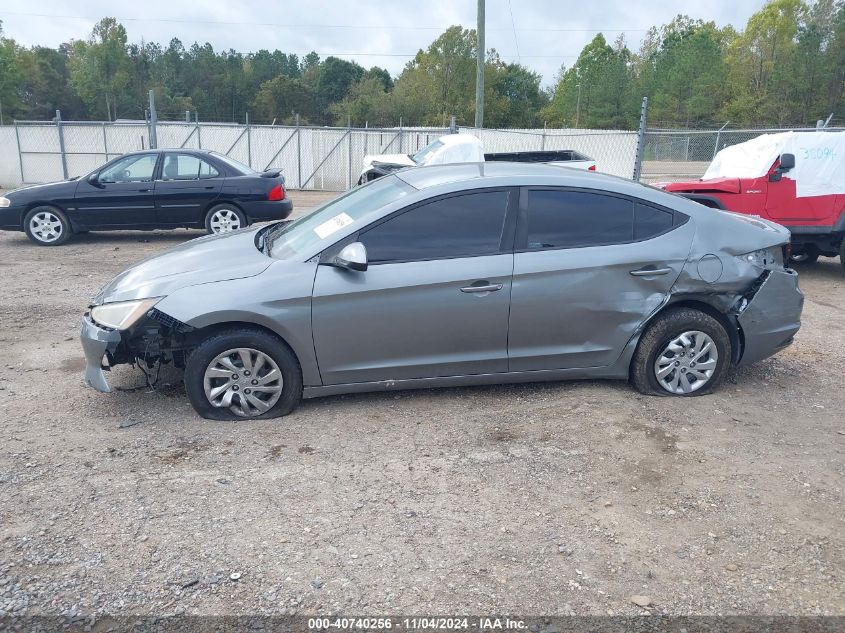 2019 Hyundai Elantra Se VIN: KMHD74LF6KU777505 Lot: 40740256