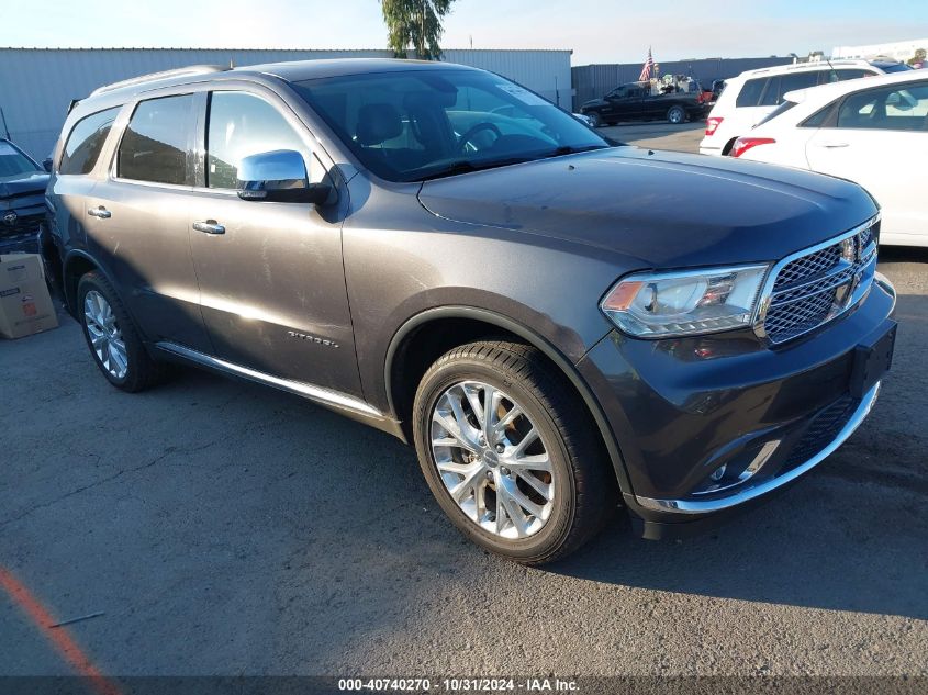 2015 Dodge Durango Citadel VIN: 1C4RDJEG3FC850719 Lot: 40740270