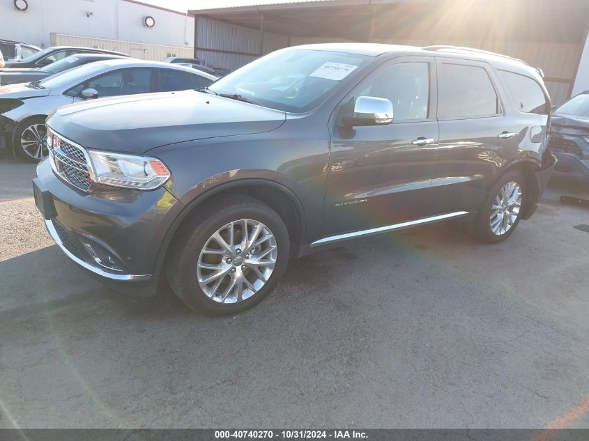 2015 Dodge Durango Citadel VIN: 1C4RDJEG3FC850719 Lot: 40740270