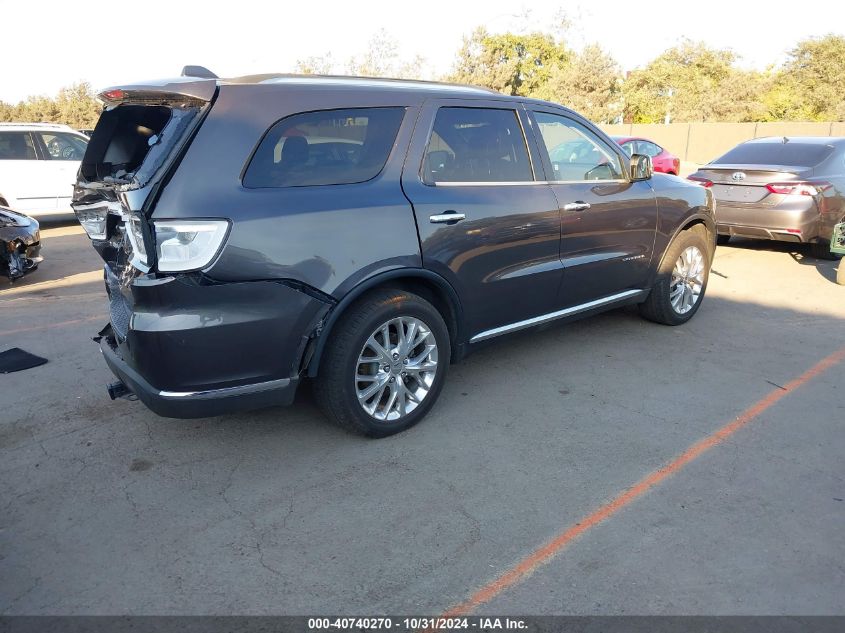 2015 Dodge Durango Citadel VIN: 1C4RDJEG3FC850719 Lot: 40740270