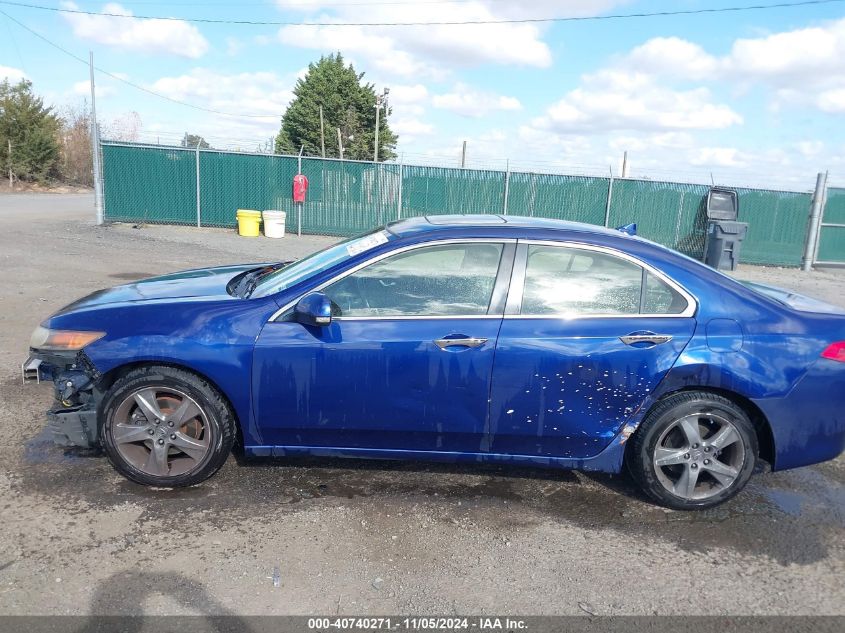 2012 Acura Tsx 2.4 VIN: JH4CU2F42CC029590 Lot: 40740271