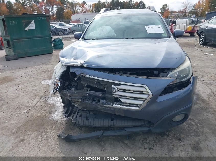 2016 Subaru Outback 2.5I Premium VIN: 4S4BSAFC4G3302583 Lot: 40740280