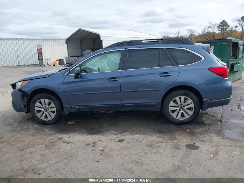 2016 Subaru Outback 2.5I Premium VIN: 4S4BSAFC4G3302583 Lot: 40740280