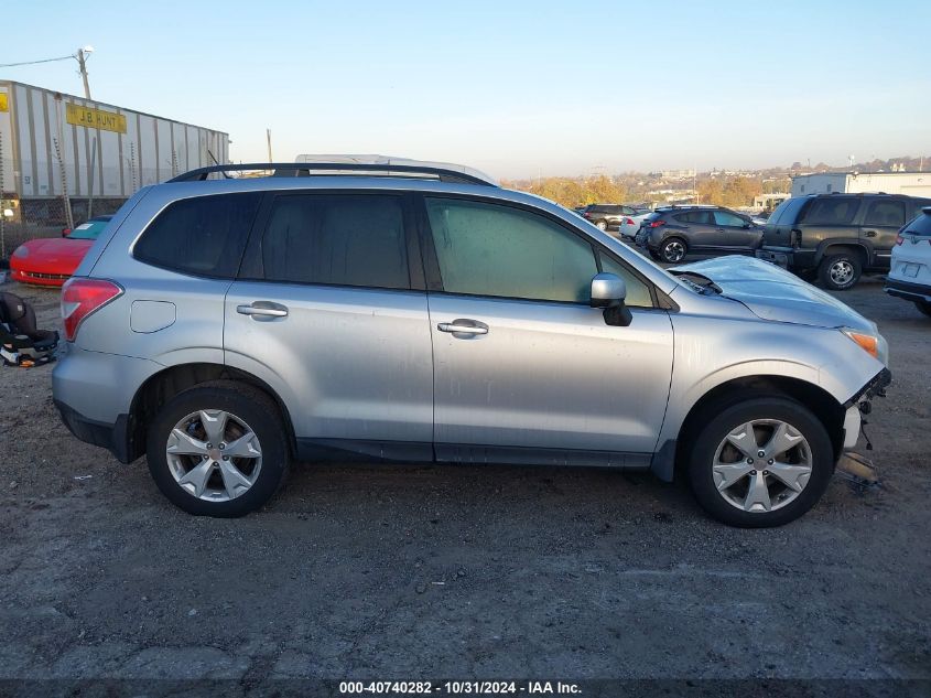 2015 Subaru Forester 2.5I Premium VIN: JF2SJAFC4FH561682 Lot: 40740282