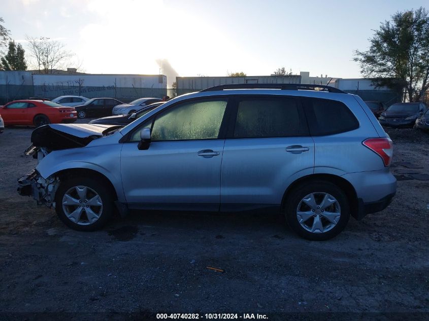 2015 Subaru Forester 2.5I Premium VIN: JF2SJAFC4FH561682 Lot: 40740282