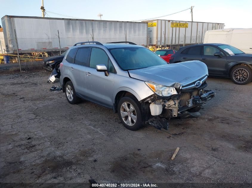 2015 Subaru Forester 2.5I Premium VIN: JF2SJAFC4FH561682 Lot: 40740282