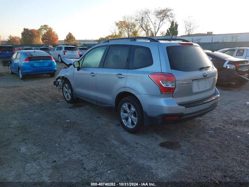 2015 Subaru Forester 2.5I Premium VIN: JF2SJAFC4FH561682 Lot: 40740282