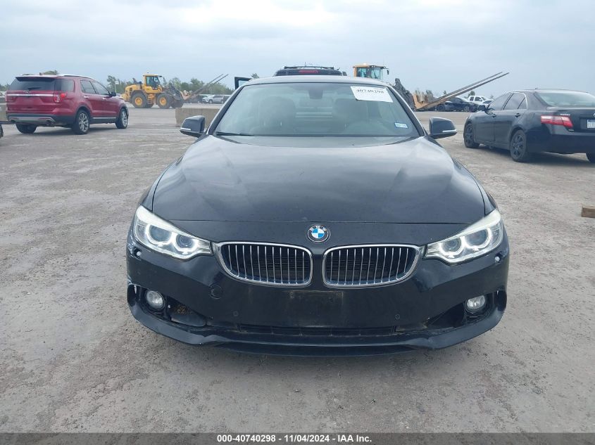 2015 BMW 435I VIN: WBA3T3C53FP738787 Lot: 40740298