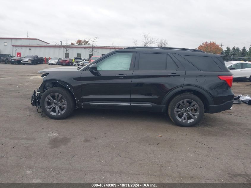 2022 Ford Explorer Xlt VIN: 1FMSK8DHXNGC43990 Lot: 40740309