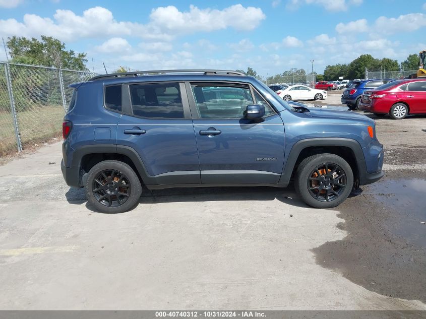 2020 Jeep Renegade Altitude 4X4 VIN: ZACNJBBB6LPL06595 Lot: 40740312