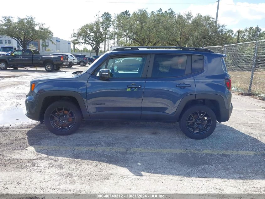 2020 Jeep Renegade Altitude 4X4 VIN: ZACNJBBB6LPL06595 Lot: 40740312