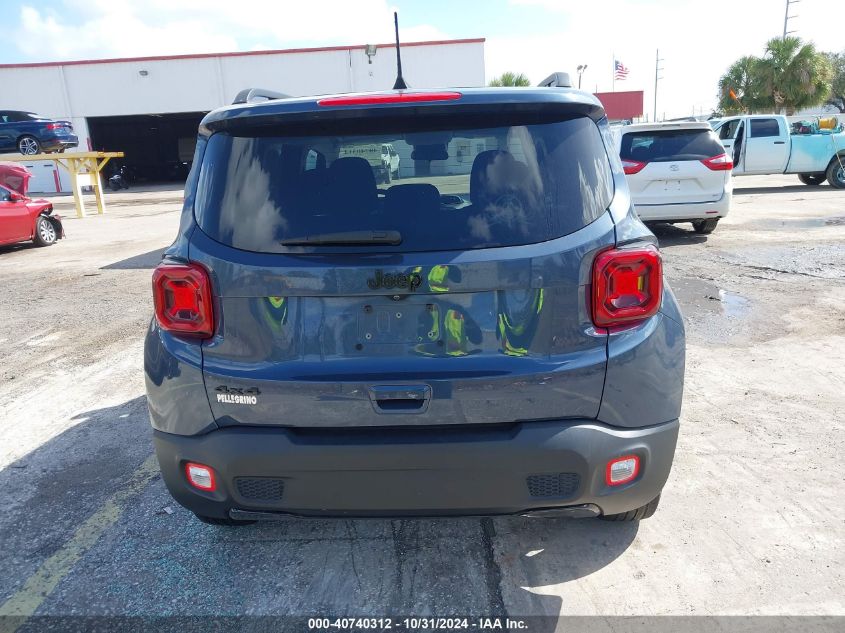 2020 Jeep Renegade Altitude 4X4 VIN: ZACNJBBB6LPL06595 Lot: 40740312