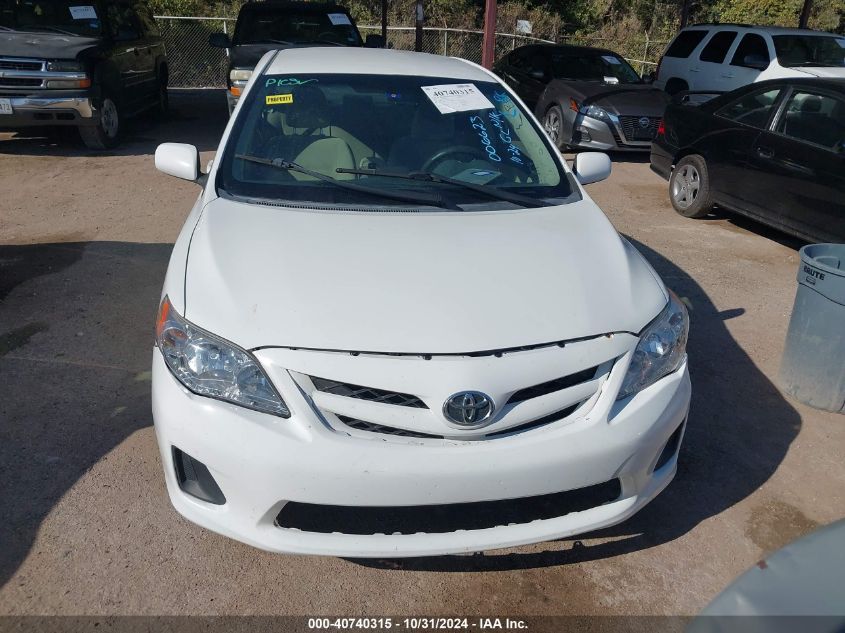 2012 Toyota Corolla L VIN: 5YFBU4EE5CP006623 Lot: 40740315