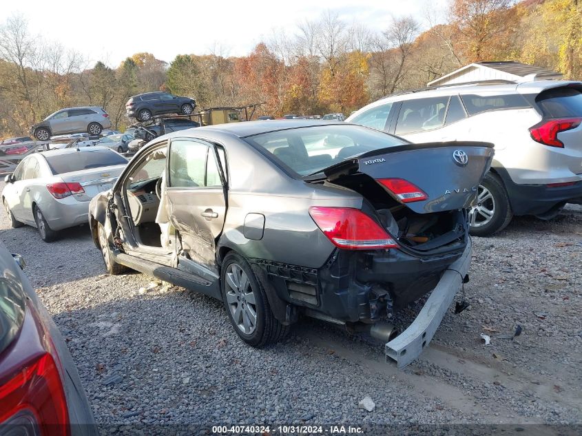 2007 Toyota Avalon Xls VIN: 4T1BK36B97U248016 Lot: 40740324