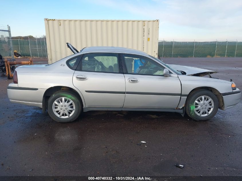 2000 Chevrolet Impala VIN: 2G1WF55E4Y9170575 Lot: 40740332