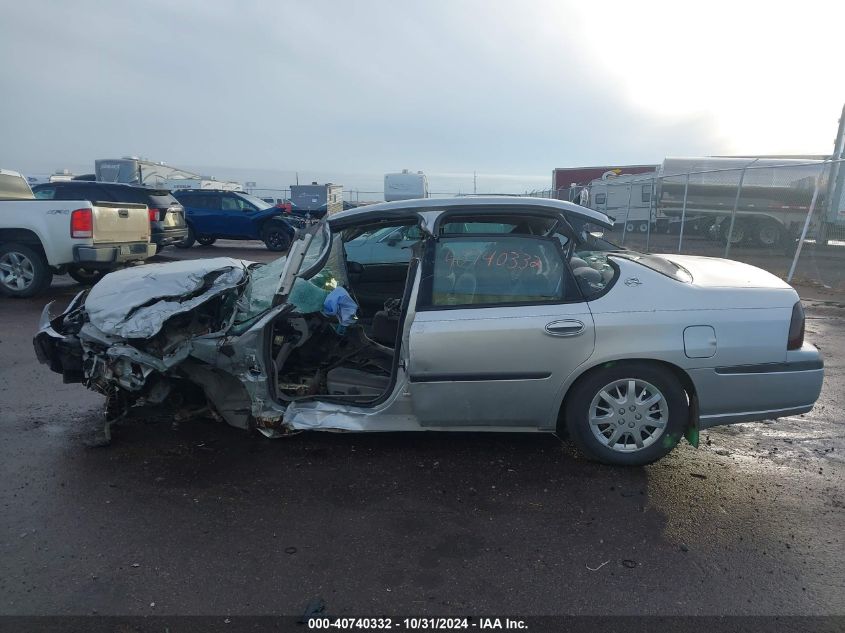 2000 Chevrolet Impala VIN: 2G1WF55E4Y9170575 Lot: 40740332