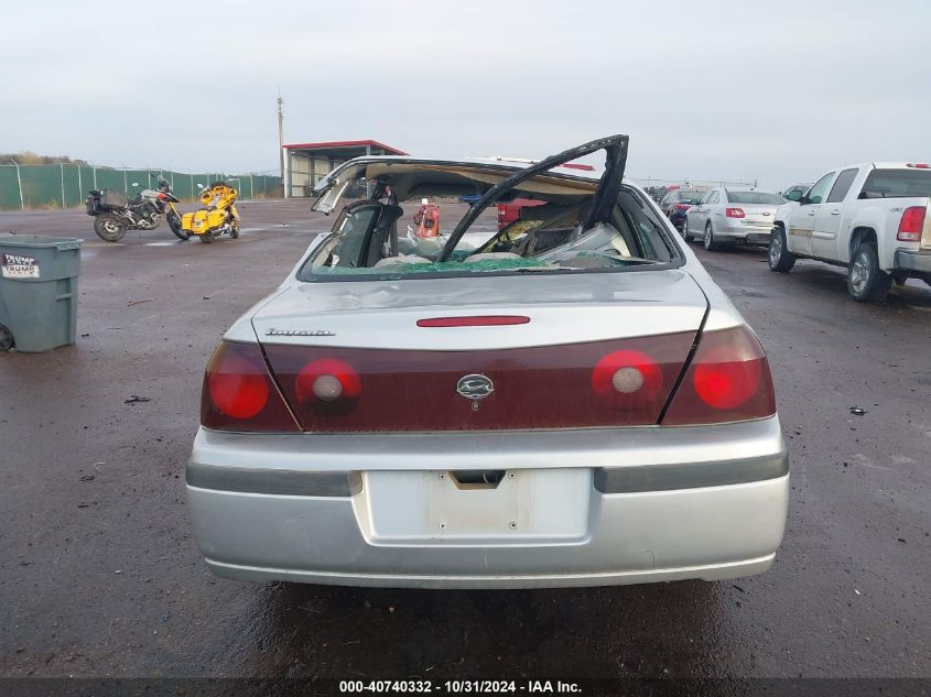 2000 Chevrolet Impala VIN: 2G1WF55E4Y9170575 Lot: 40740332