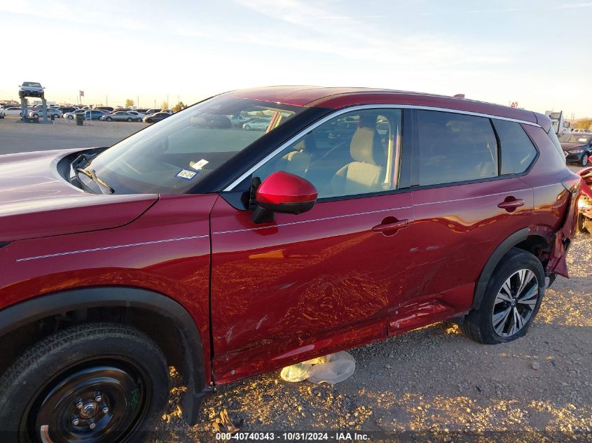 2021 Nissan Rogue Sv Fwd VIN: 5N1AT3BA5MC832579 Lot: 40740343