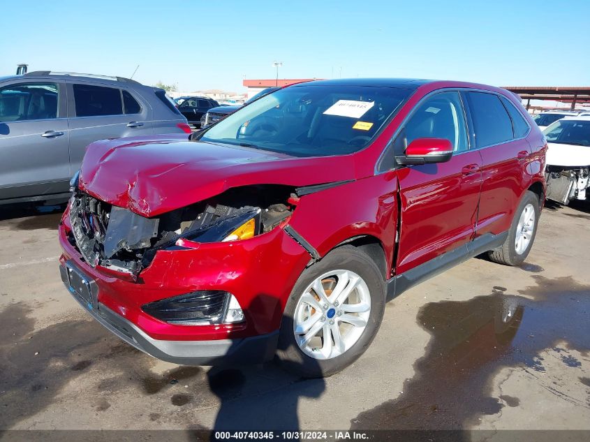 VIN 2FMPK4J92KBC48180 2019 Ford Edge, Sel no.2