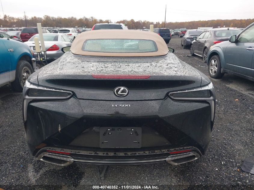 2024 Lexus Lc 500 VIN: JTHMPAAY1RA108656 Lot: 40740352