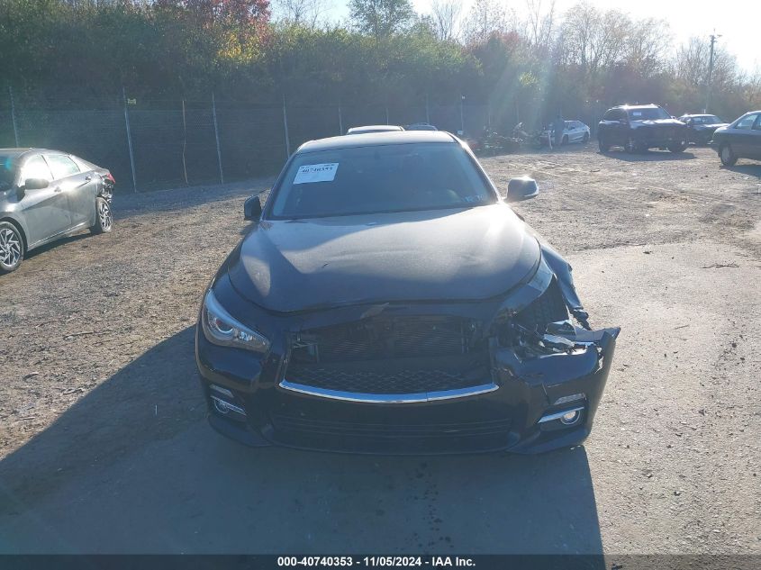 2015 Infiniti Q50 Premium VIN: JN1BV7AR4FM417917 Lot: 40740353