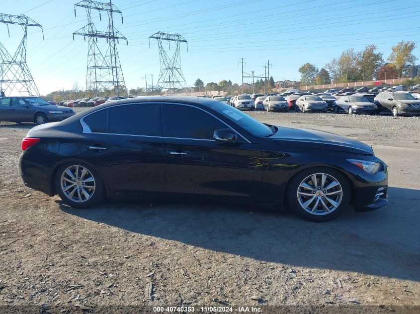 2015 Infiniti Q50 Premium VIN: JN1BV7AR4FM417917 Lot: 40740353