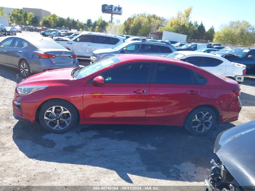 2021 Kia Forte Lxs VIN: 3KPF24AD1ME373901 Lot: 40740354