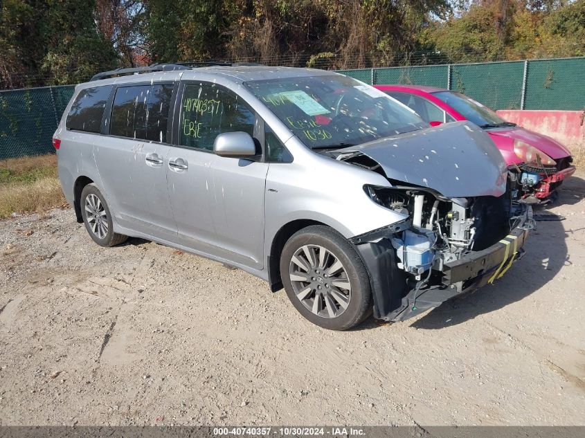 VIN 5TDDZ3DC3JS201340 2018 Toyota Sienna, Xle/Xle P... no.1