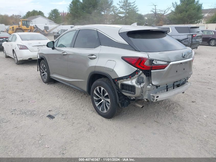 VIN 2T2HZMDA4MC270875 2021 Lexus RX, 350 no.3