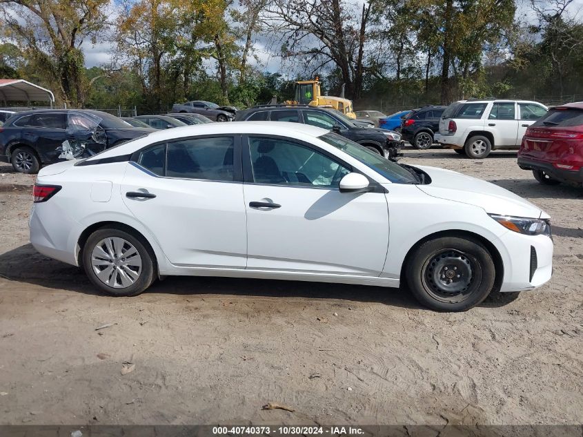 2024 Nissan Sentra S Xtronic Cvt VIN: 3N1AB8BV2RY290754 Lot: 40740373