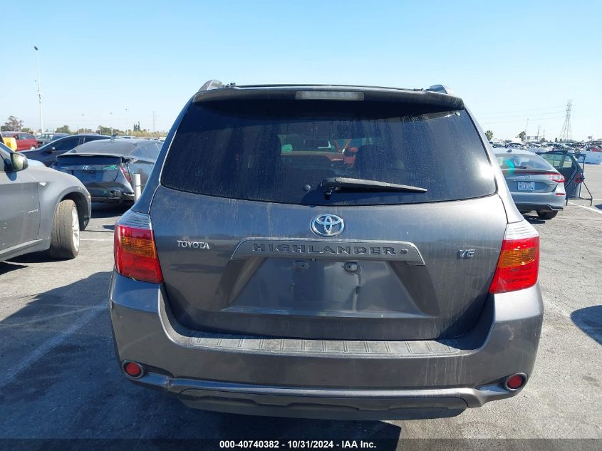 2009 Toyota Highlander Sport VIN: JTEDS43A692084670 Lot: 40740382