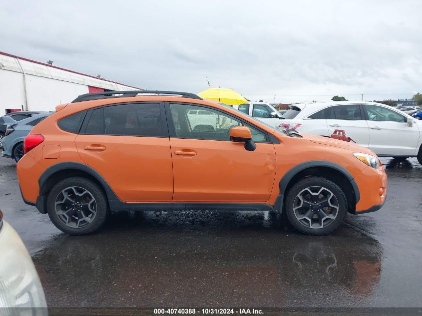 2013 Subaru Xv Crosstrek 2.0I Premium VIN: JF2GPACC4DG843008 Lot: 40740388