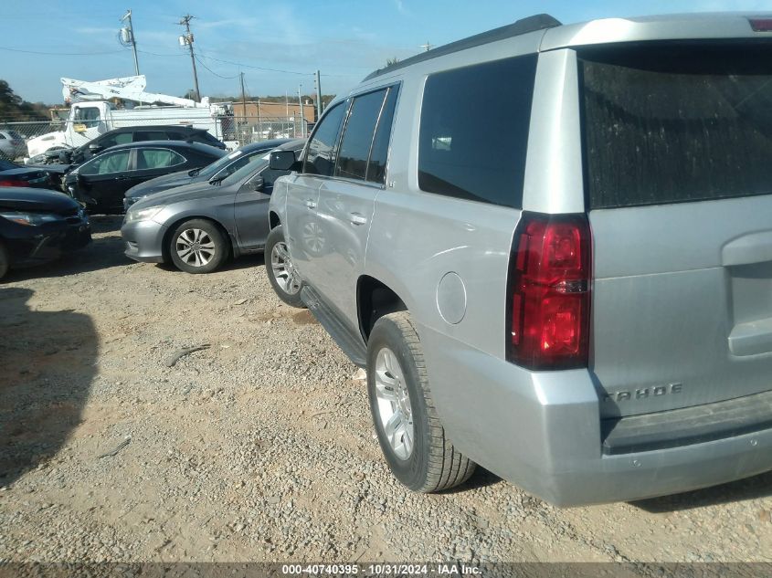 2020 Chevrolet Tahoe 4Wd Lt VIN: 1GNSKBKC5LR134161 Lot: 40740395