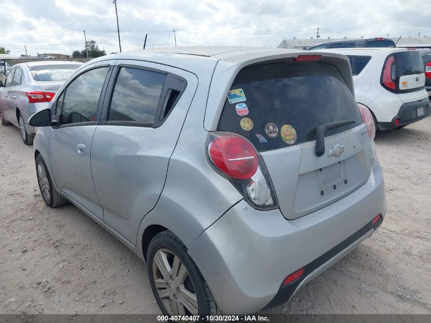 2014 Chevrolet Spark Lt VIN: KL8CD6S95EC561843 Lot: 40740407