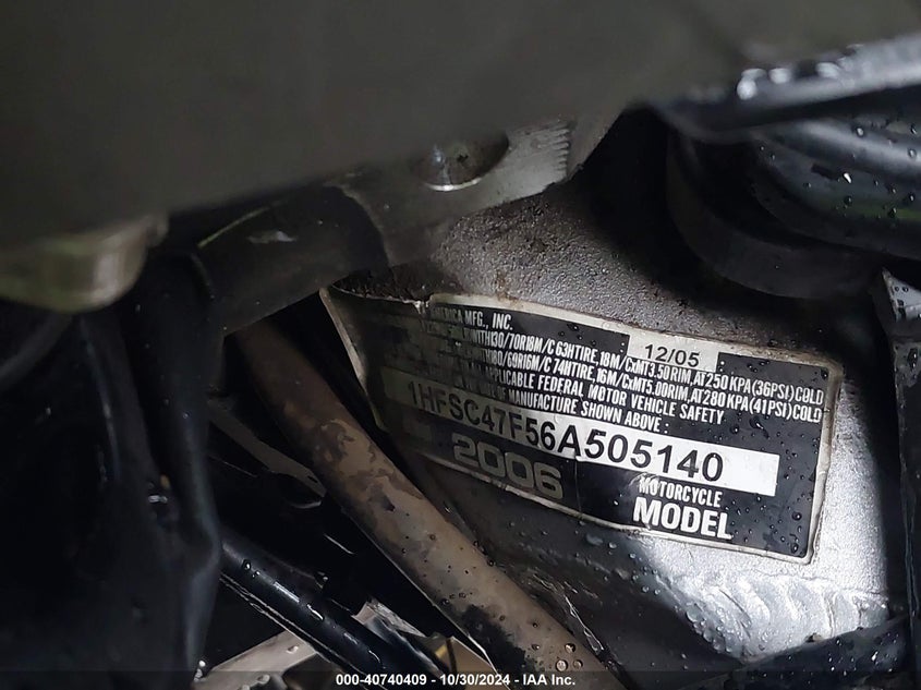 2006 HONDA GL1800 1HFSC47F56A505140