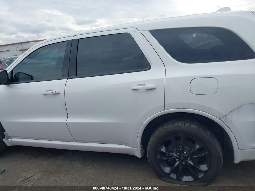 2022 Dodge Durango Gt Awd VIN: 1C4RDJDG3NC187281 Lot: 40740424