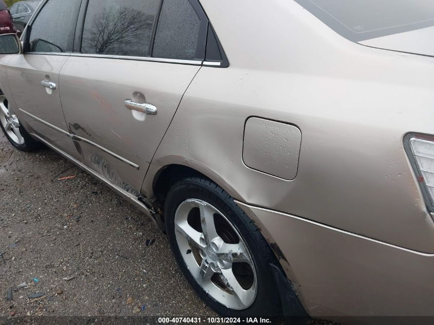 2007 Hyundai Sonata Limited/Se V6 VIN: 5NPEU46F97H193873 Lot: 40740431