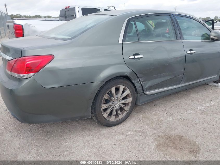 2011 Toyota Avalon Limited VIN: 4T1BK3DB8BU393530 Lot: 40740433